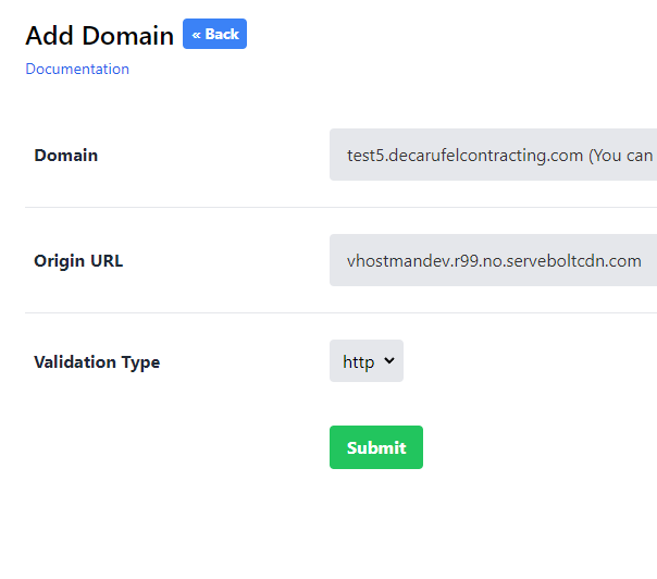 servebolt cdn create view